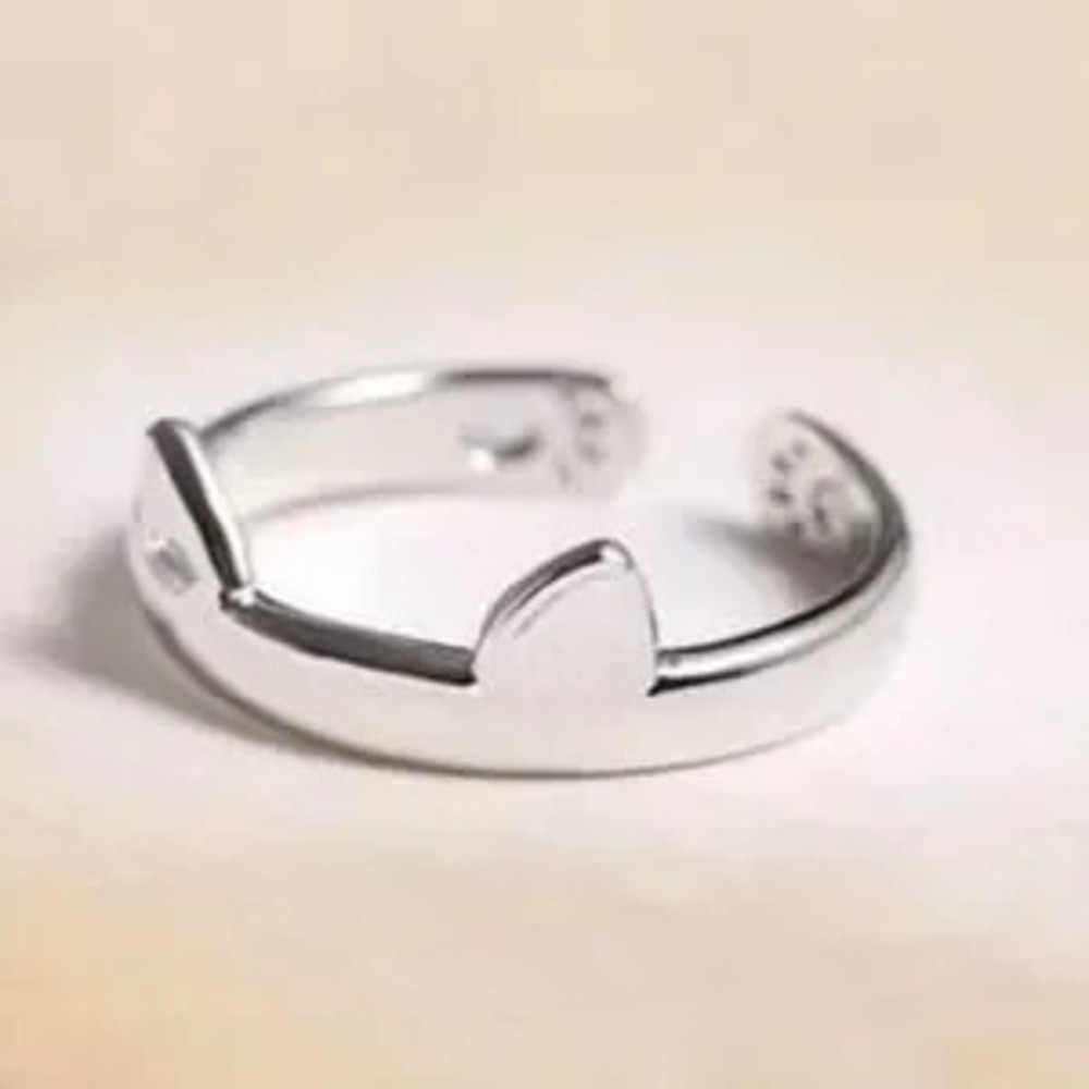 Cat Paws Ring 925 Silver Plated Kitty Paw Prints Christmas Birthday Gift - NEW!!